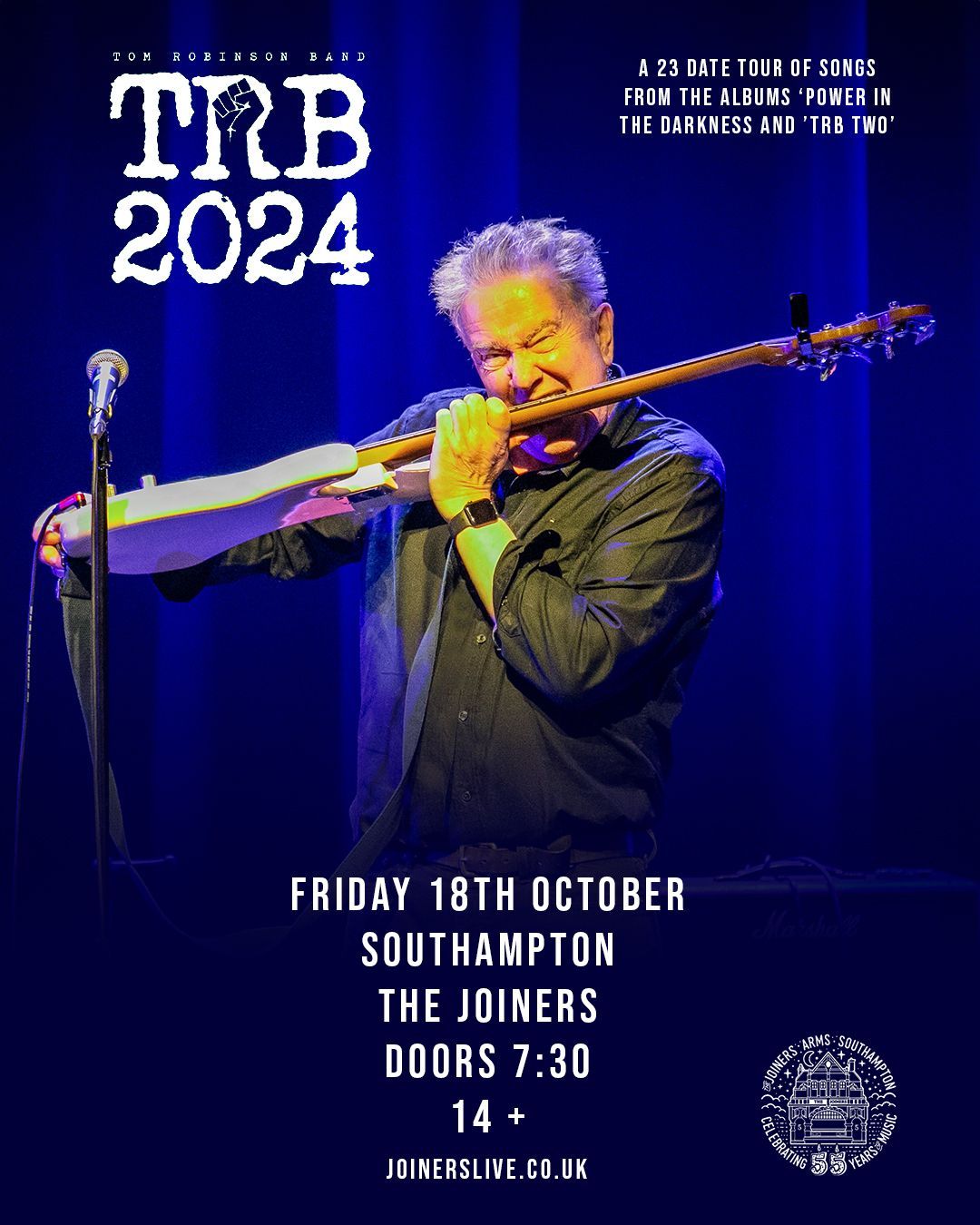 Tom Robinson Band at The Joiners, Southampton