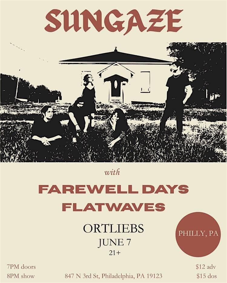 Sungaze, Farewell Days, and Flatwaves