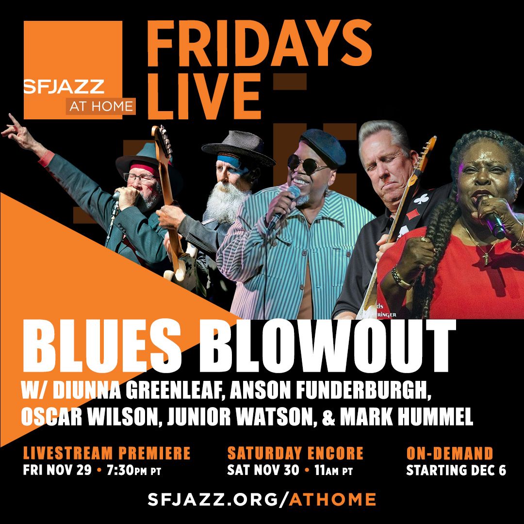 Mark Hummels All Star Blues with Anson Funderburgh and Junior Watson at Yoshis Jazz Club - Oakland