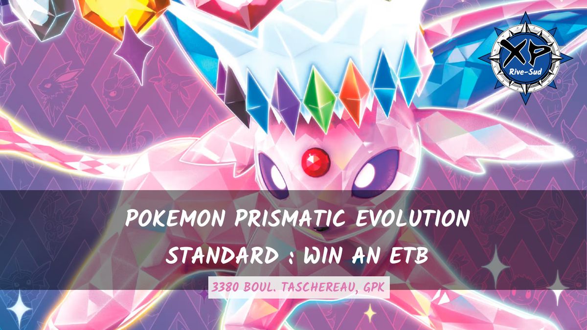 POKEMON PRISMATIC EVOLUTION WIN AN ETB