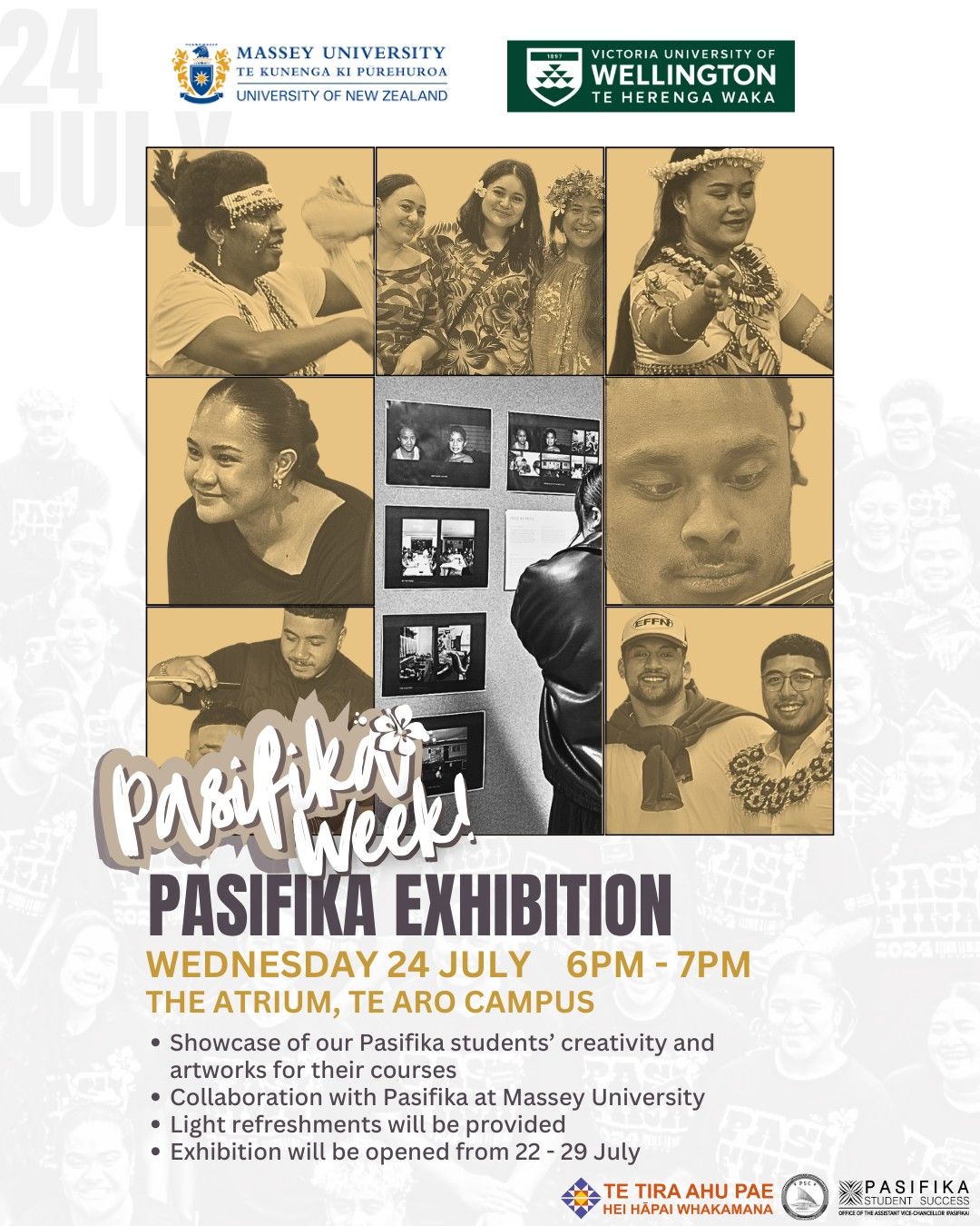 Pasifika Exhibition | Victoria University x Massey University collab