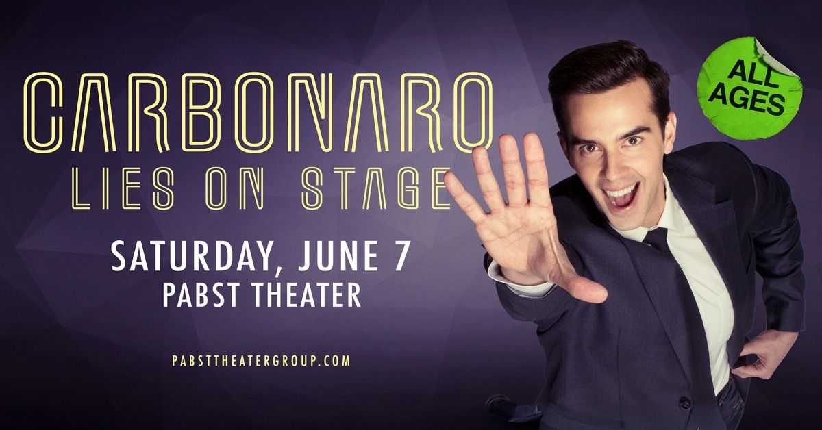 Michael Carbonaro: Lies on Stage at Pabst Theater