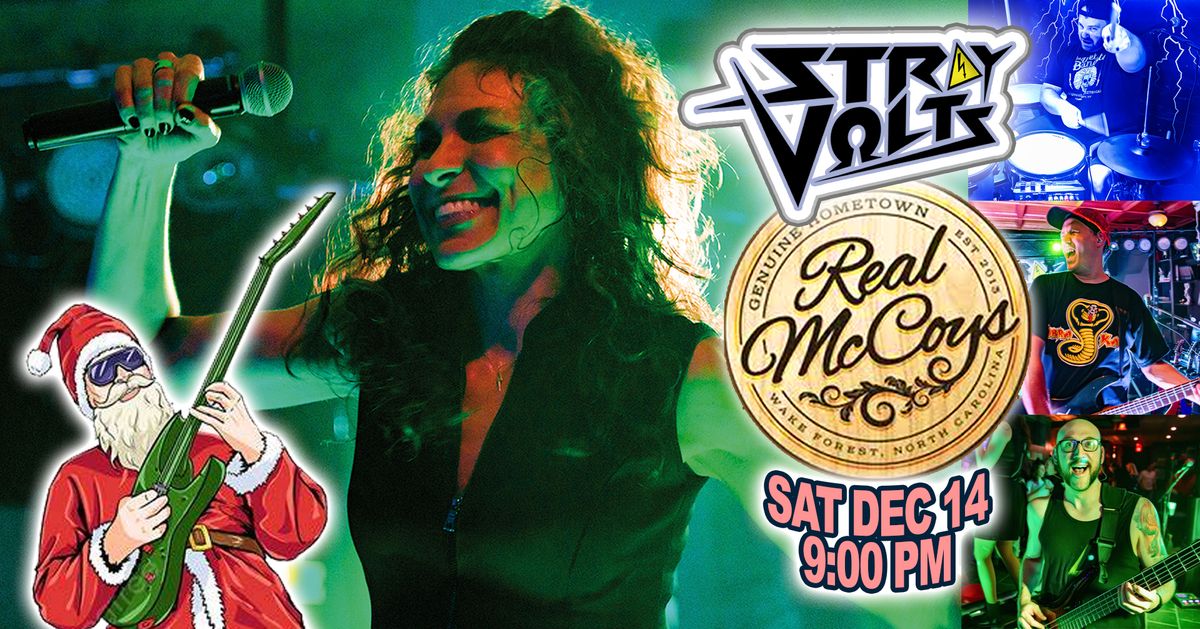 Stray Volts EPIC WINTER BASH Returns to Real McCoy's!