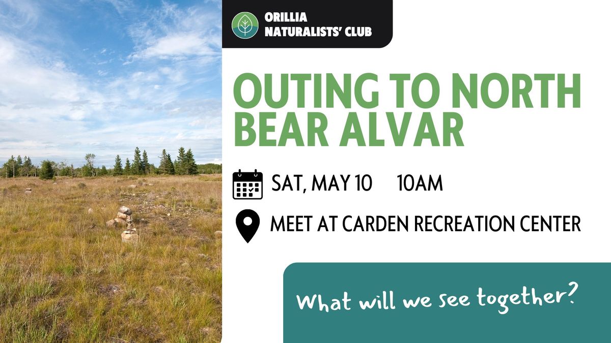 Outing with Carden Field Naturalists to North Bear Alvar Nature Reserve