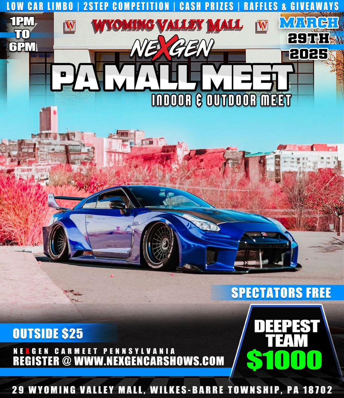 Nexgen PA Mall Meet (indoor & Outside)