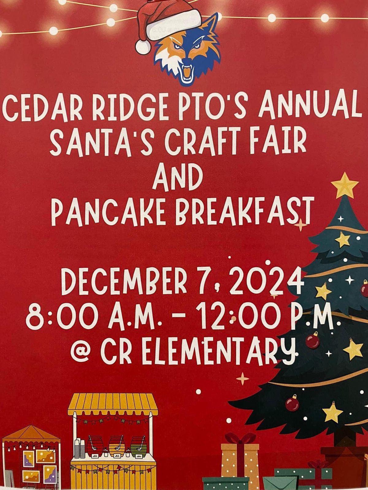 Santa\u2019s Craft Show and Pancakes with Santa!! 