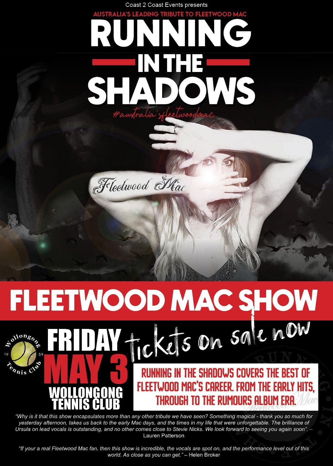 Running In The Shadows - The Fleetwood Mac Show 
