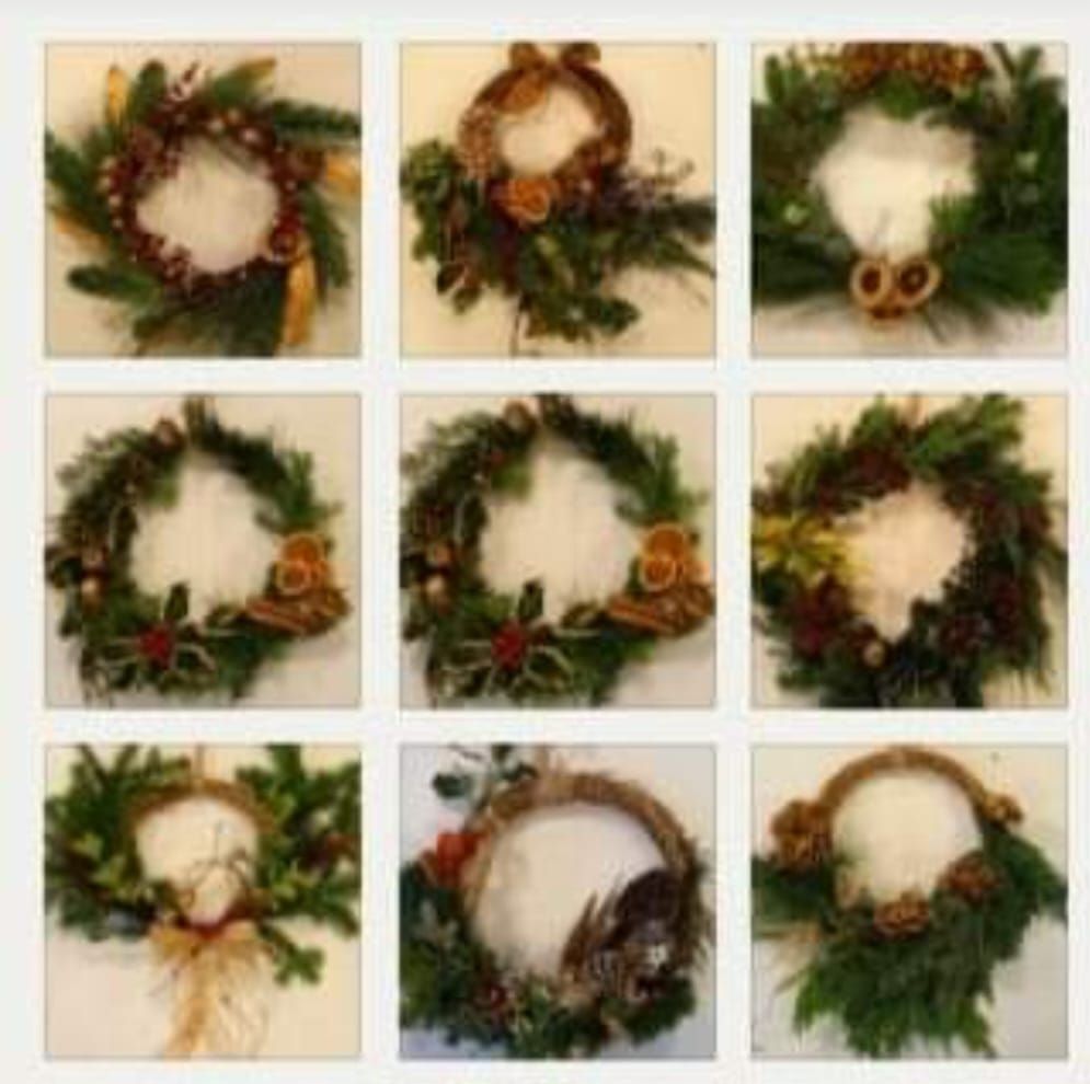 Christmas Wreaths Workshop