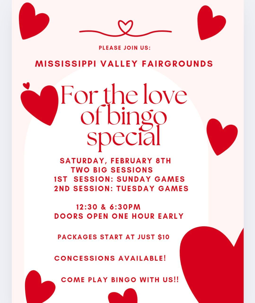 For the Love of Bingo special 