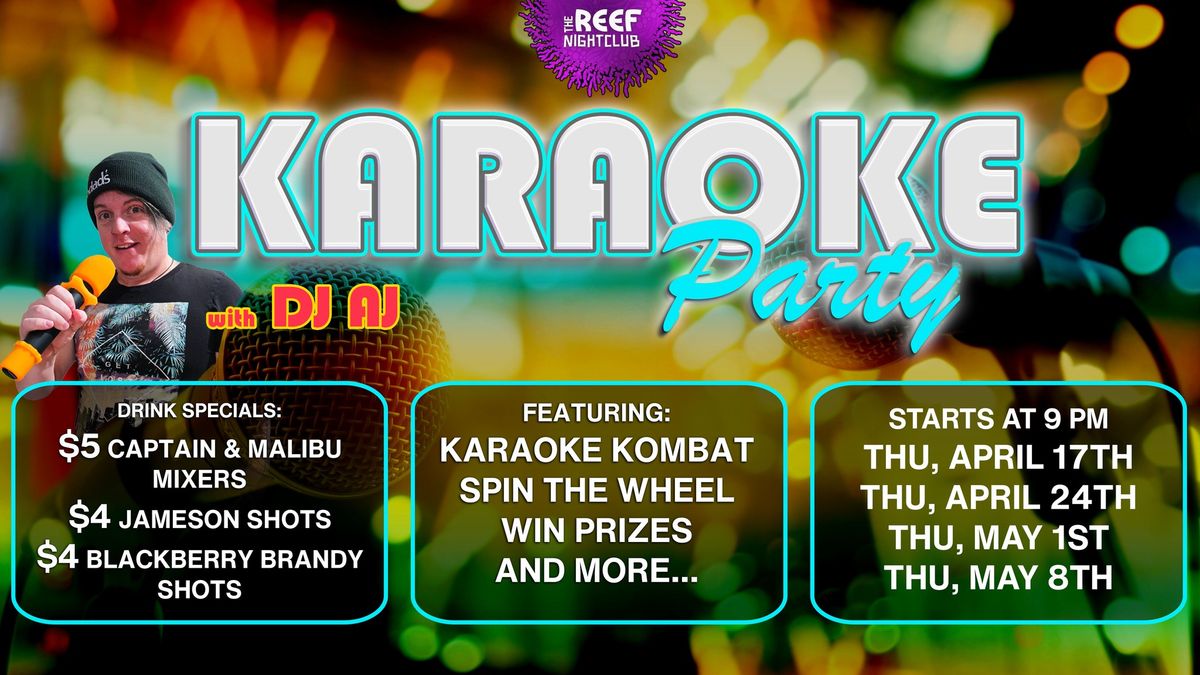 Karaoke Party at The Reef