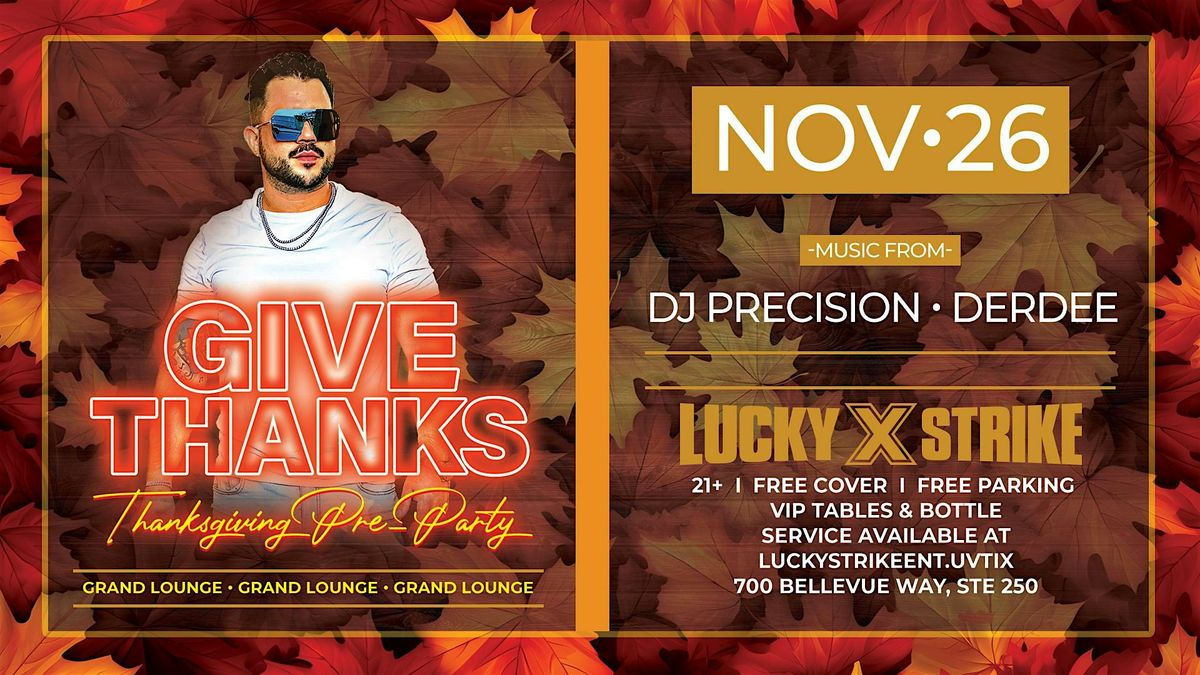 Pre-Thanksgiving Bash