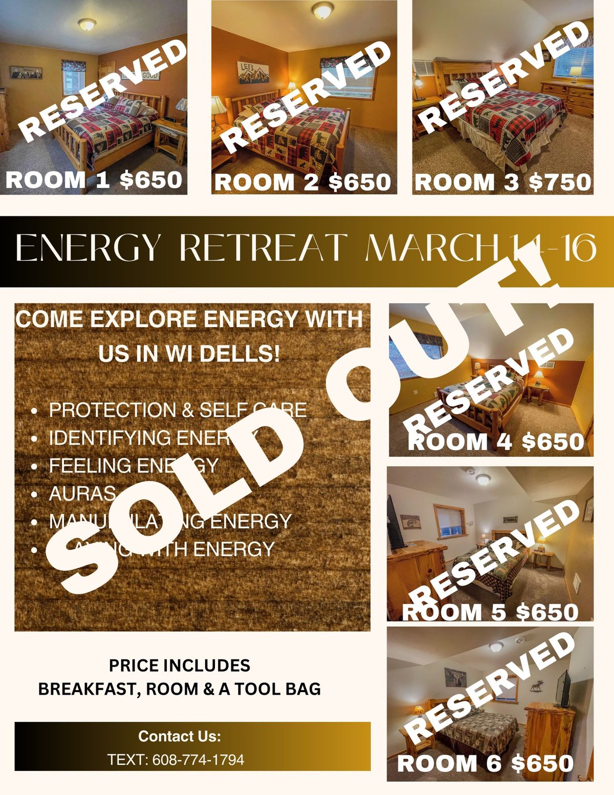 Understanding Energy Retreat- SOLD OUT!