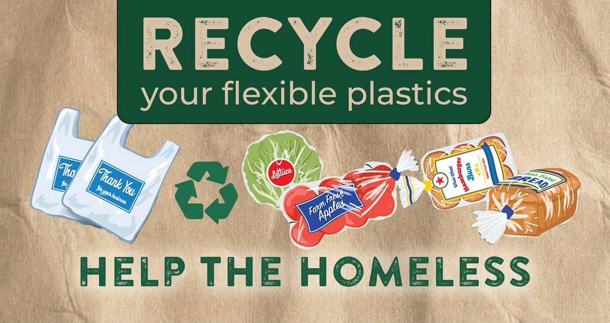 Recycle Your Flexible Plastics and Help the Homeless 