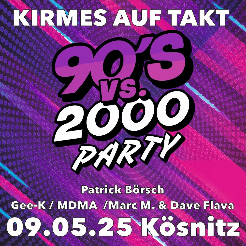 90er vs 2000er Party K\u00f6snitz