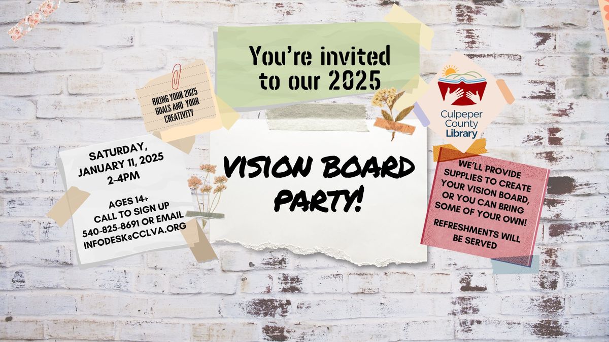 Vision Board Party