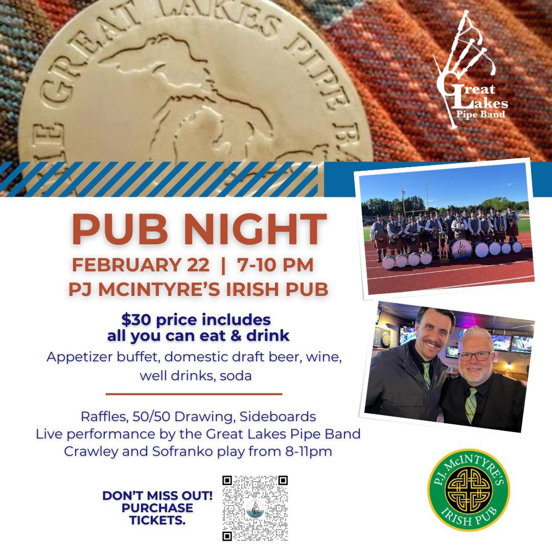 Great Lakes Pipe Band Fundraiser