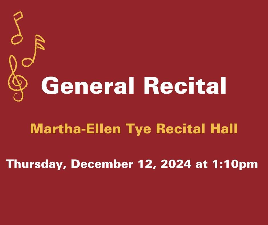 General Recital