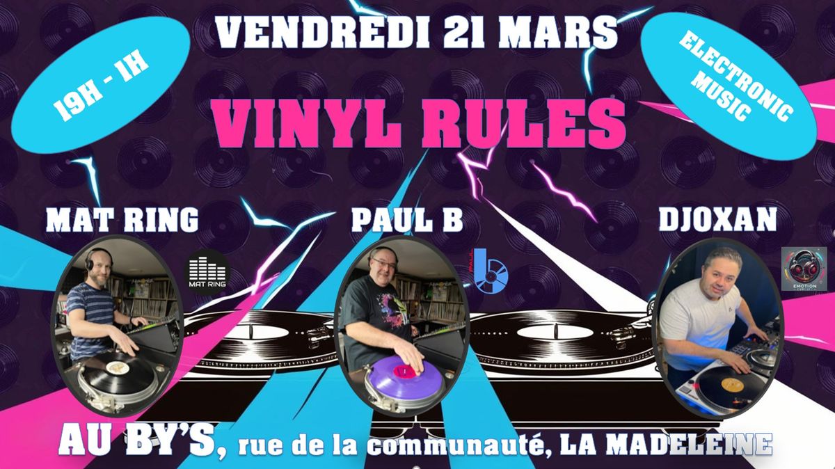 VINYL RULES - DJ SET - ELECTRONIC MUSIC