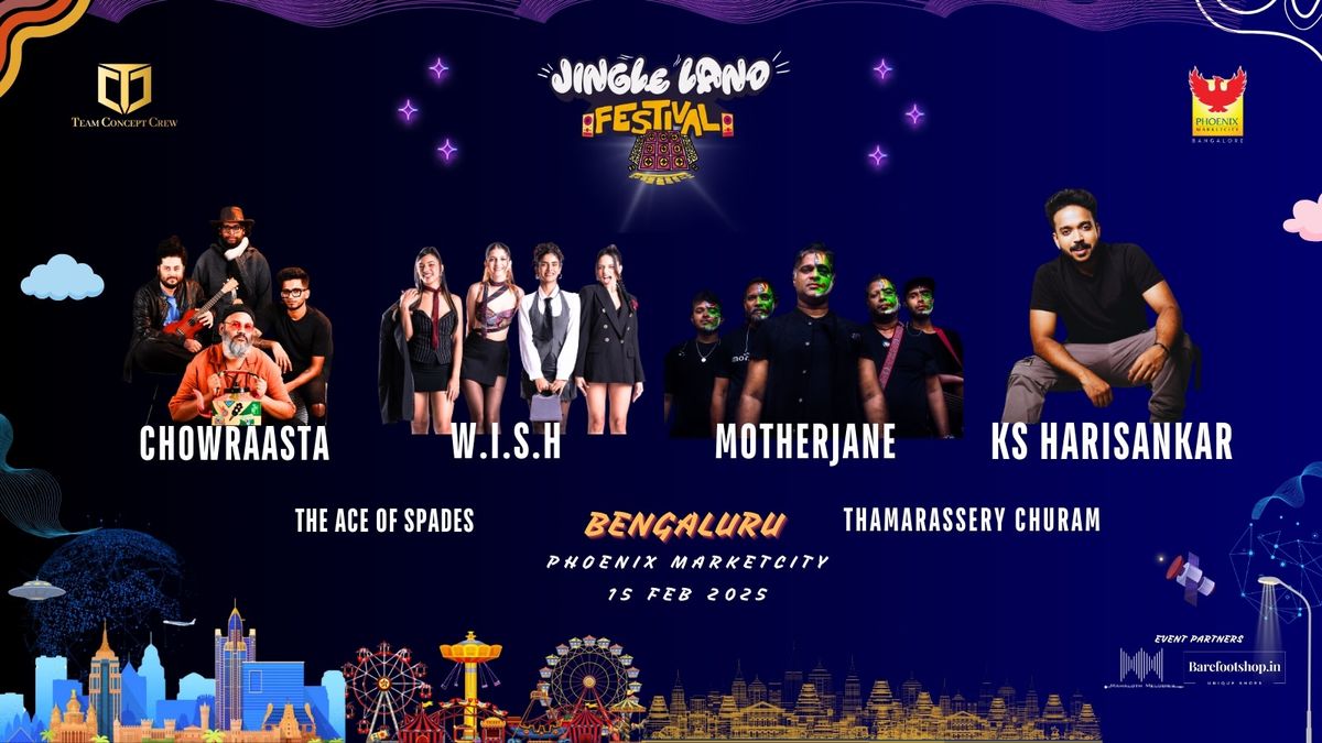 Jingle Land Festival - Bangalore&apos;s Biggest Music Festival