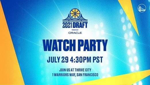 Draft Watch Party, presented by Oracle