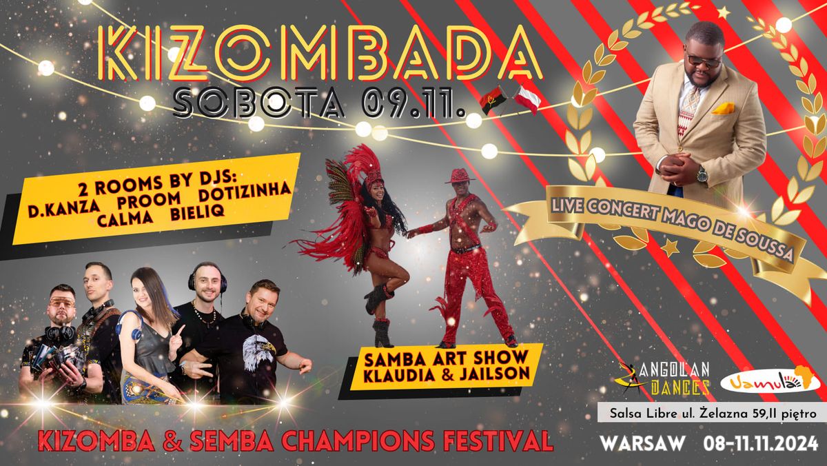 KIZOMBADA \ud83c\udfa4Mago de Sousa Live\ud83c\udfa409.11.2024 \/ KSCF\ud83c\uddf5\ud83c\uddf1\ud83c\udde6\ud83c\uddf4