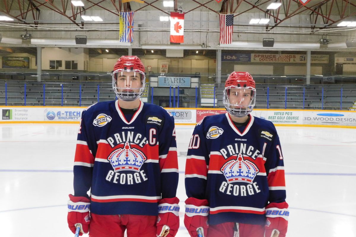 Spruce Grove Saints at Prince George Spruce Kings