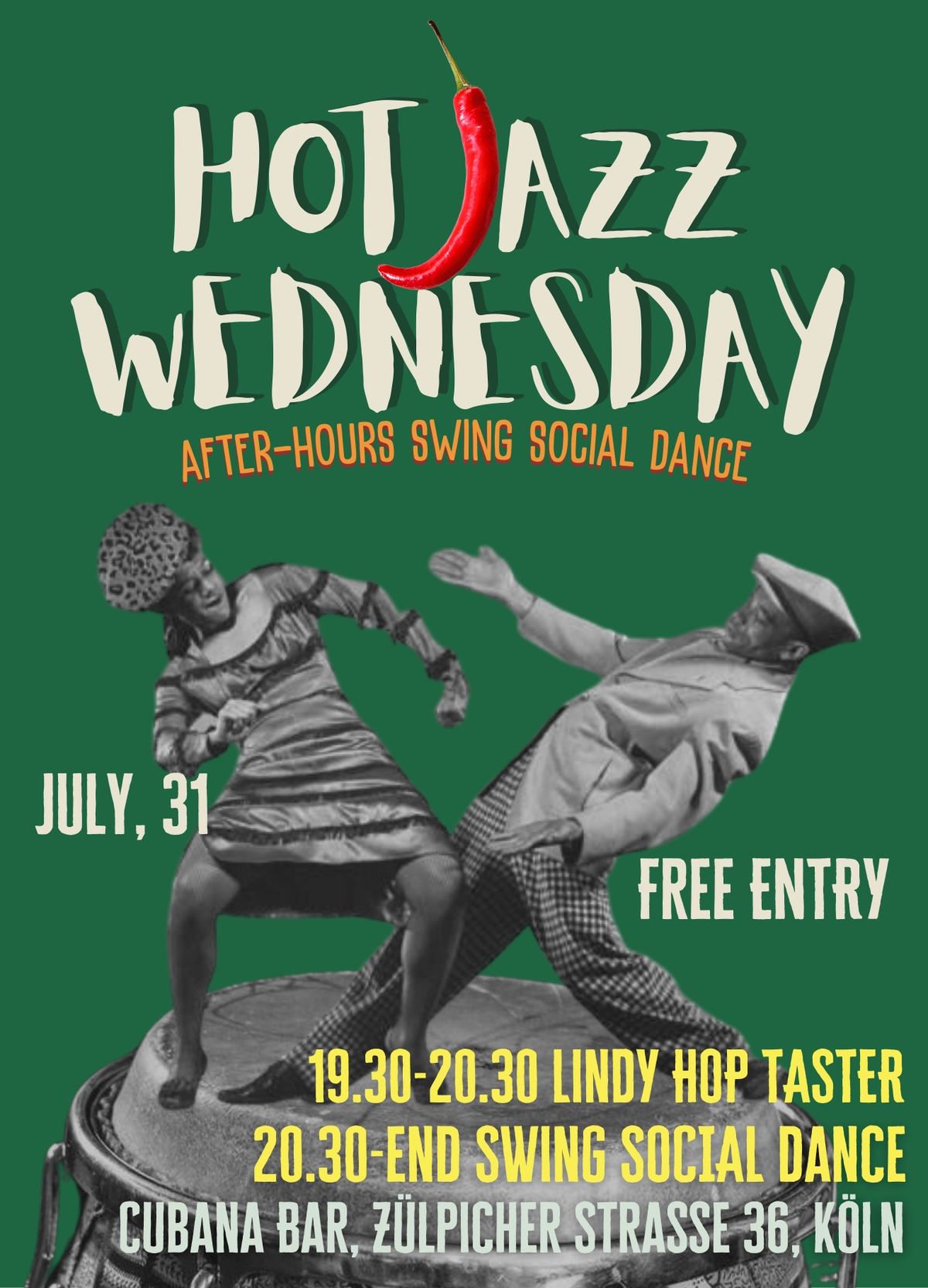 Hot Jazz Wednesday (After Hours Social Dance)