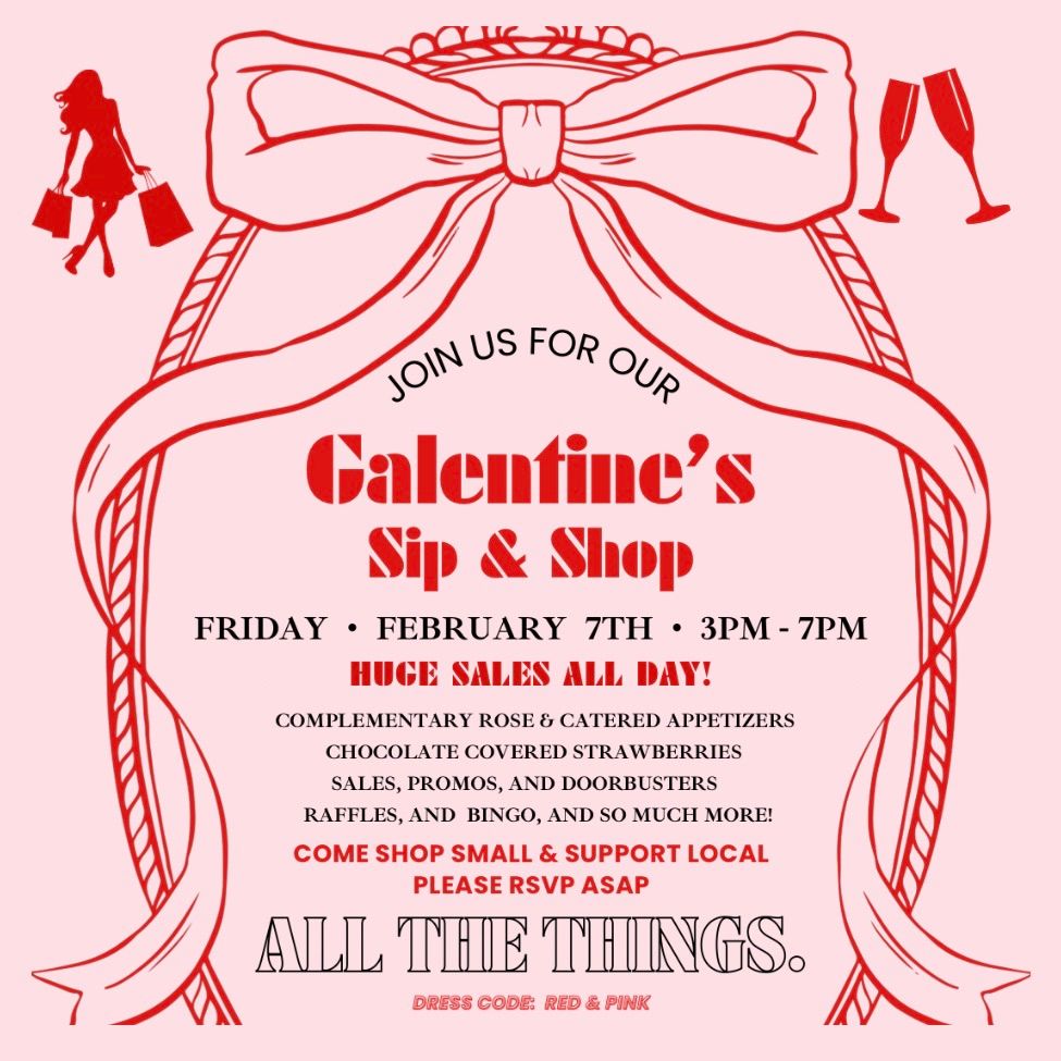 Karadise Boutique Annual Galentine Sip & Shop