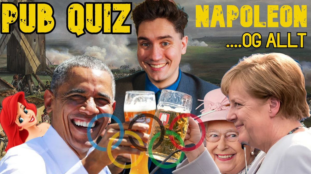 PUB QUIZ! Me\u00f0 N\u00cdELS THIBUD GIRERD FR\u00cdTT INN