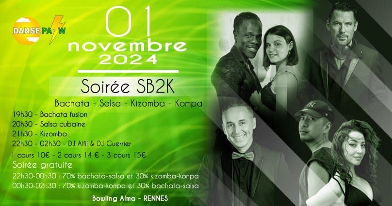 SB2K #IIII ( salsa-bachata-kizomba-semba-konpa)