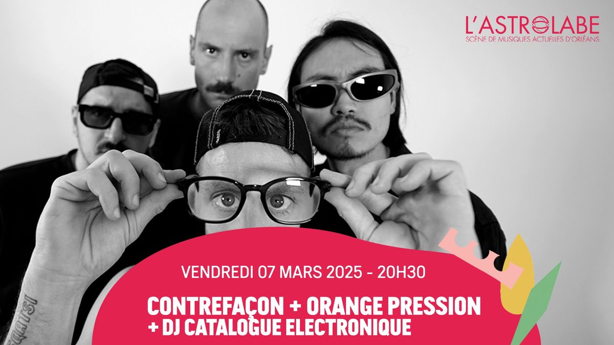 CONTREFA\u00c7ON + ORANGE PRESSION + CATALOGUE ELECTRONIQUE| L'ASTROLABE-ORL\u00c9ANS