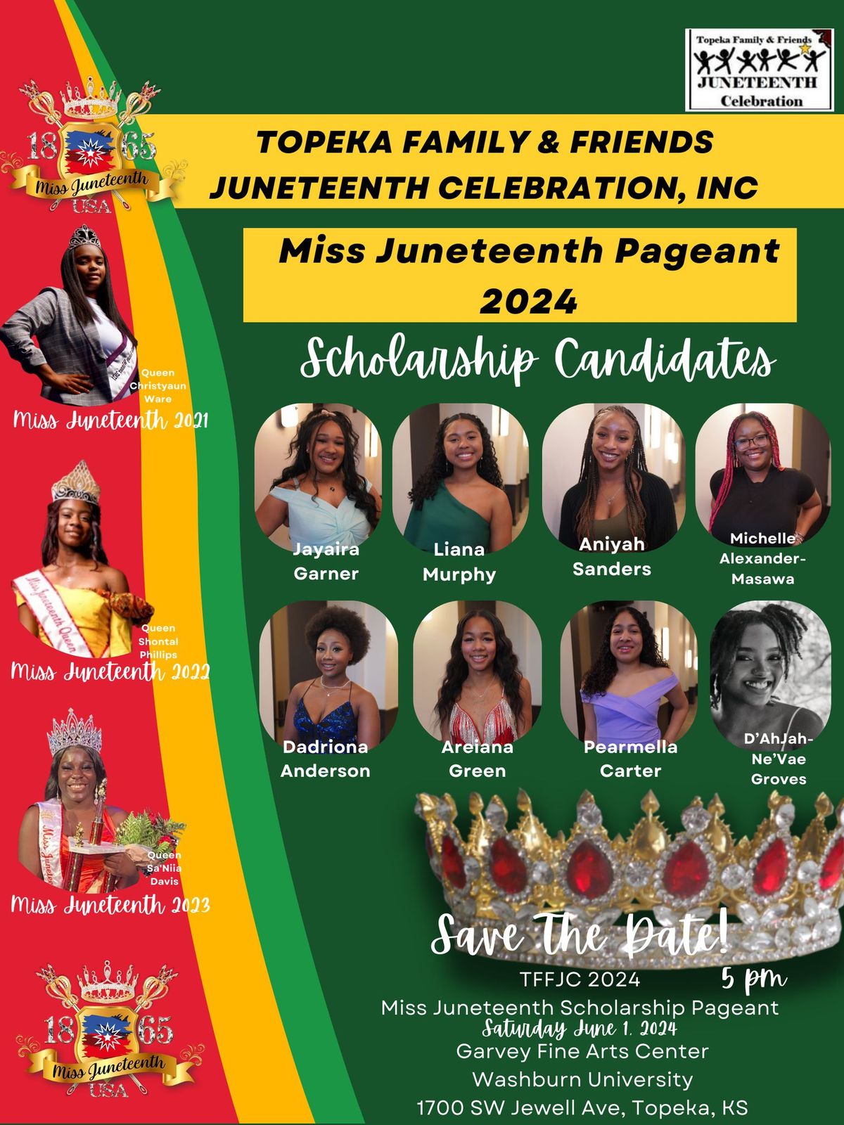 2024 Miss Juneteenth Scholarship Pageant
