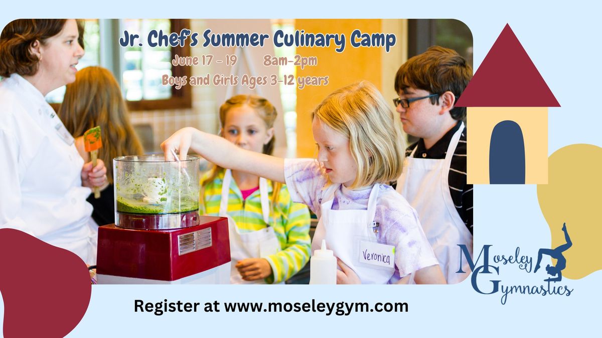 Jr. Chef's Summer Culinary Camp