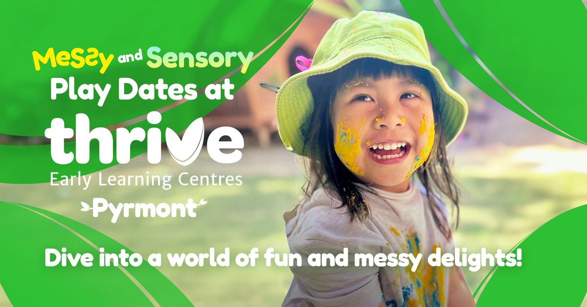 Messy and Sensory Play Dates at Thrive Pyrmont