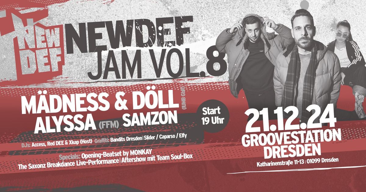 NewDEF Jam Vol.9 feat. M\u00e4dness & D\u00f6ll, Alyssa & Samzon