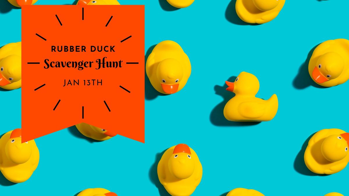 Rubber Duck Scavenger Hunt