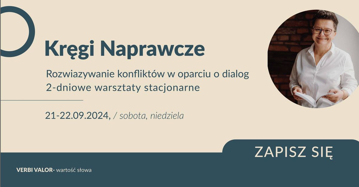 Kr\u0119gi Naprawcze \u2013 Rozwi\u0105zywanie konflikt\u00f3w w oparciu o dialog