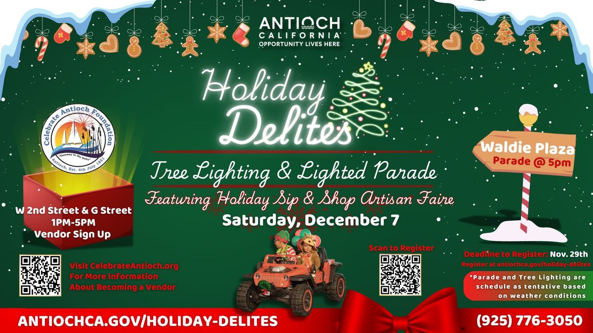 Holiday Delites Tree Lighting & Parade