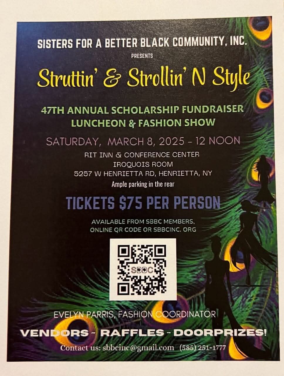 SBBC 47th Annual Scholarship Fundraiser Luncheon and Fashion Show 