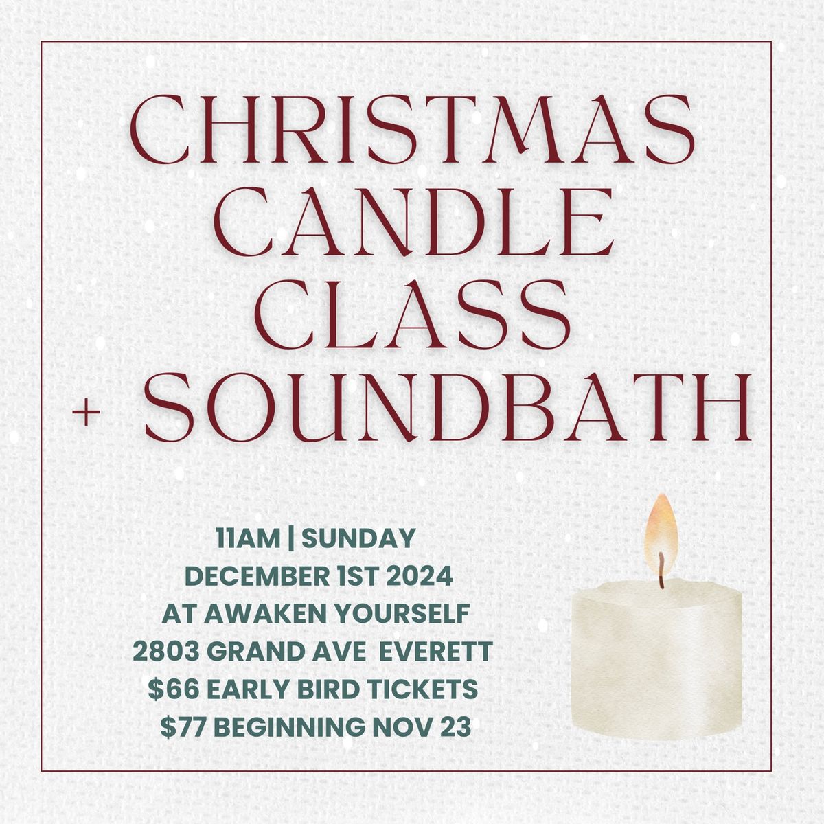 \u2764\ufe0f\ud83d\udc9aCHRISTMAS CANDLE CLASS \ud83d\udc9a\u2764\ufe0f