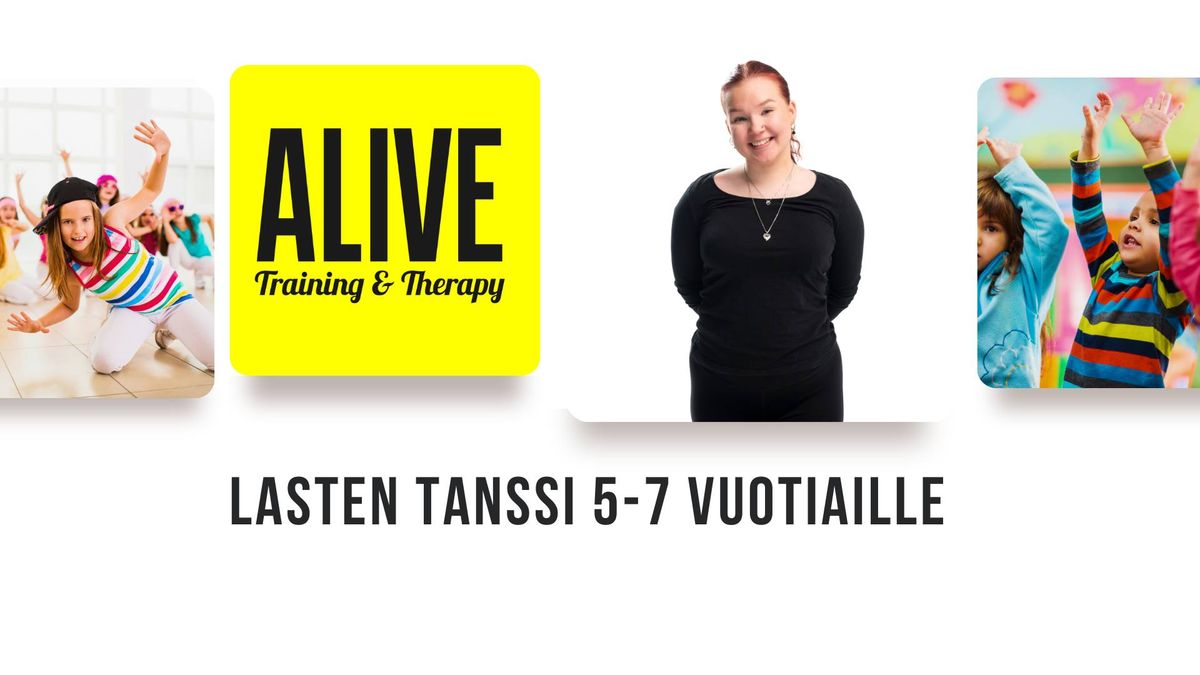 Lasten tanssi 5-7 vuotiaille ALIVELLA