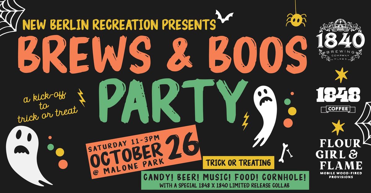 2nd Annual Brews & Boos Party