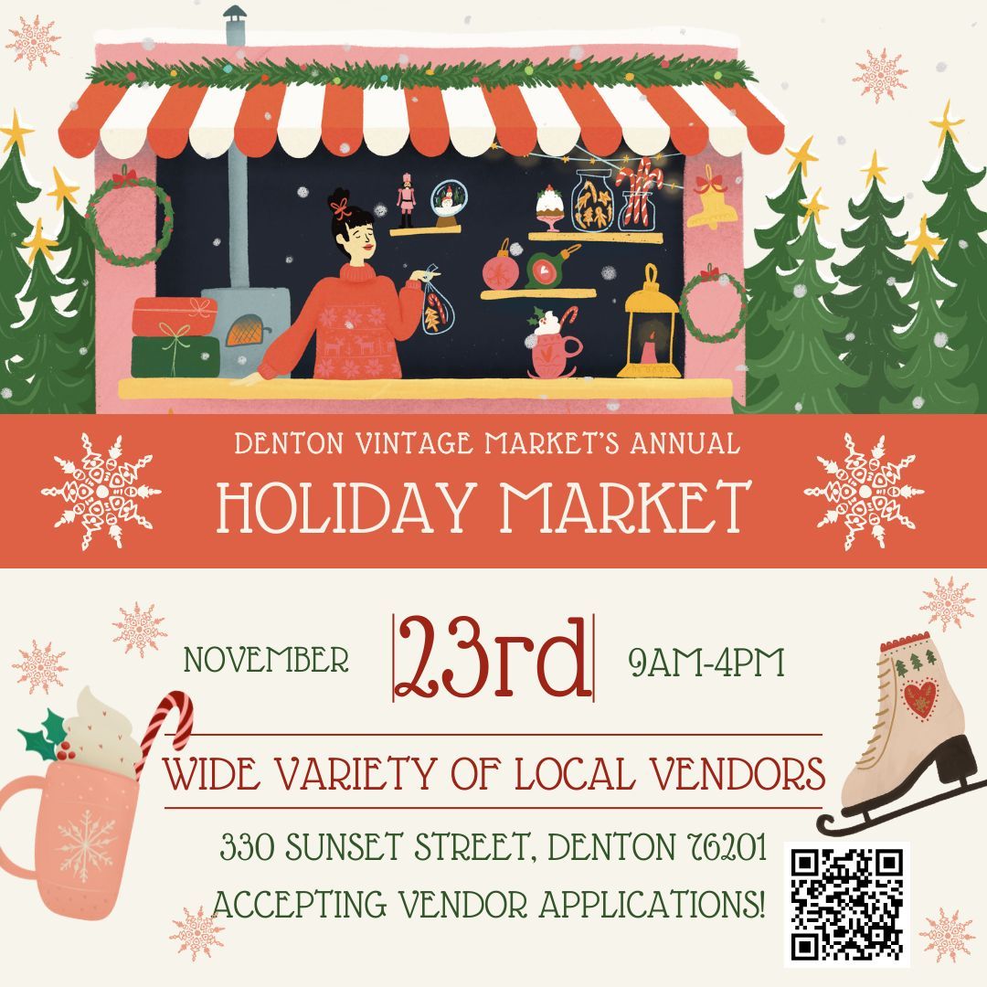 Annual Holiday Market at Denton Vintage Market