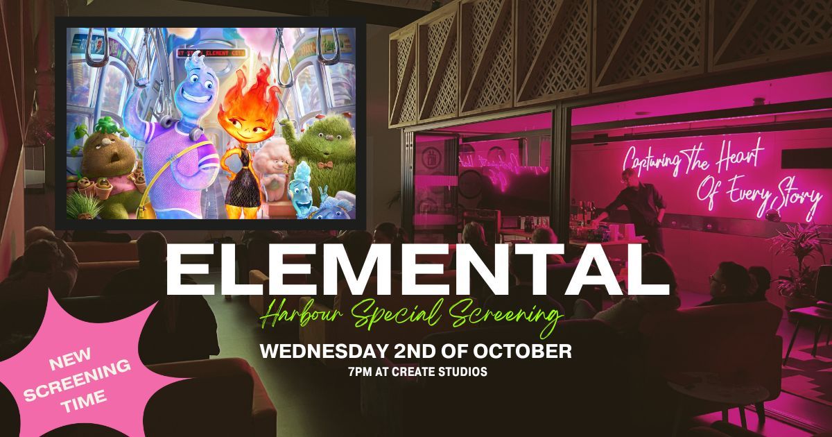 Sofa Screenings - ELEMENTAL - Wednesday 2nd of October