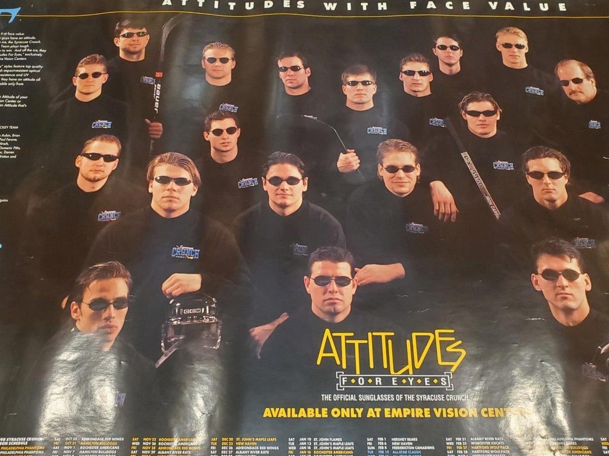 Hartford Wolf Pack at Syracuse Crunch at Upstate Medical University Arena at Oncenter