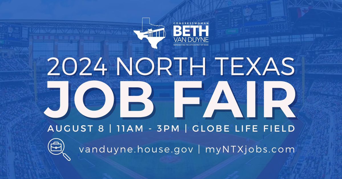 2024 North Texas Job Fair, Globe Life Field, Arlington, 8 August 2024