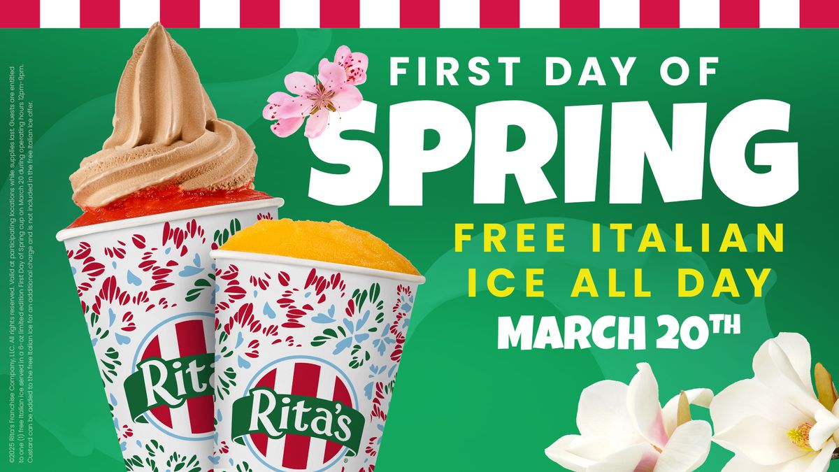 Rita's "First Day of Spring" Ice Giveaway