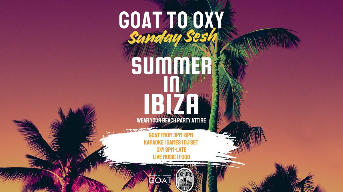 Goat to Oxy Sunday Sesh