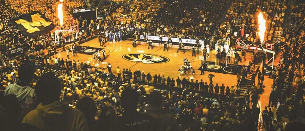 Texas Longhorns at Missouri Tigers Mens Basketball at Mizzou Arena