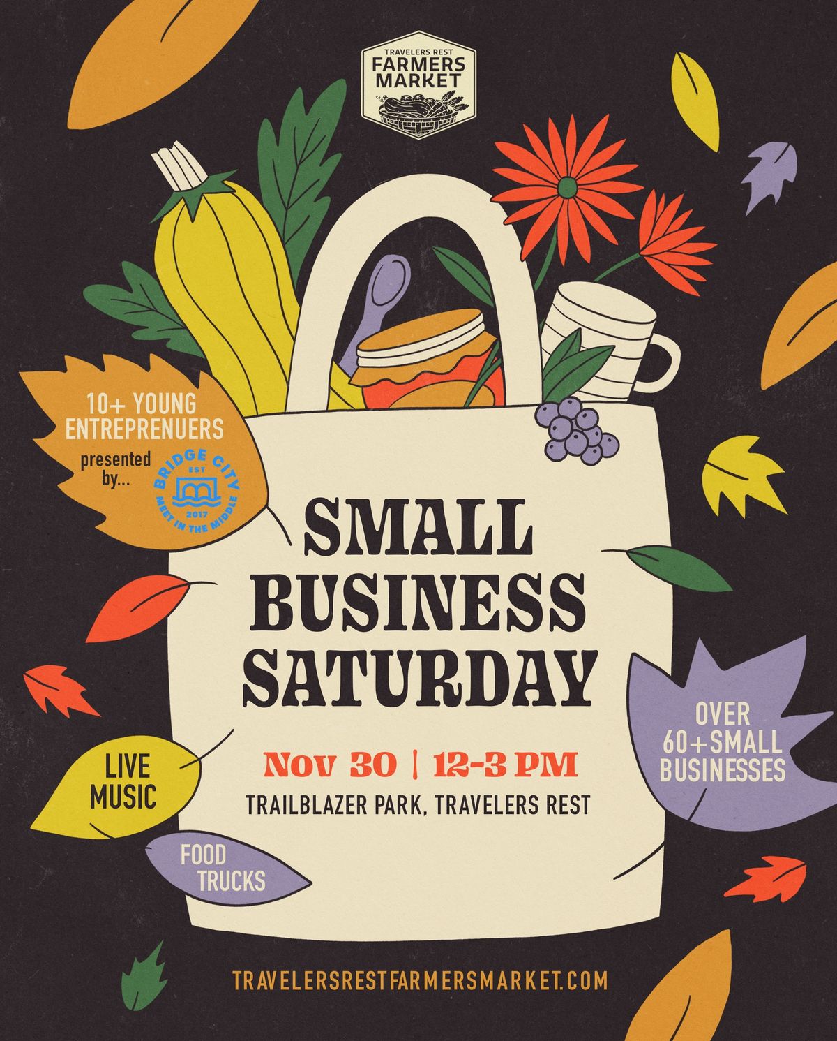 Small Business Saturday at Travelers Rest Farmers Market 